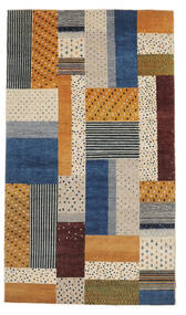 144X252 Gabbeh Loribaft Teppich Moderner Schwarz/Braun (Wolle, Indien) Carpetvista