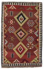  Persialainen Kelim Vintage Matot Matto 145X228 Tummanpunainen/Musta (Villa, Persia/Iran)