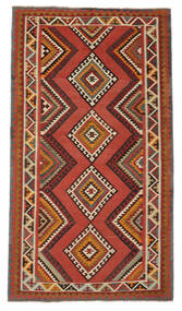  Itämainen Kelim Vintage Matot Matto 151X274 Tummanpunainen/Ruskea Villa, Persia/Iran Carpetvista