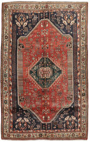 Ghashghai Vloerkleed 169X266 Donkerrood/Zwart Wol, Perzië/Iran Carpetvista