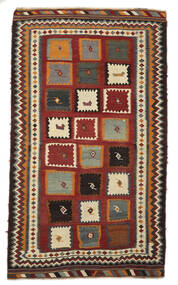  Persisk Kelim Vintage Teppe 180X307 Svart/Mørk Rød Carpetvista