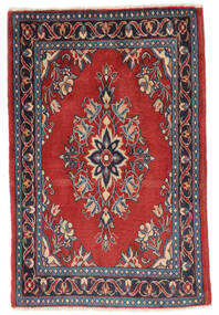  Sarouk Rug 62X96 Persian Wool Dark Red/Black Small Carpetvista