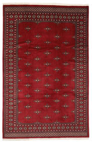 199X305 絨毯 パキスタン ブハラ 2Ply オリエンタル ダークレッド/ブラック (ウール, パキスタン) Carpetvista