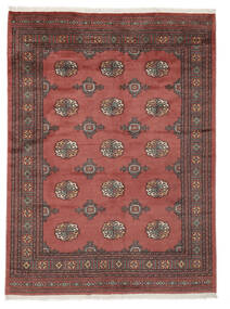 171X231 Pakistan Buchara 3Ply Teppich Orientalischer Dunkelrot/Schwarz (Wolle, Pakistan) Carpetvista