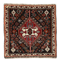  Persialainen Hamadan Matot 62X63 Musta/Tummanpunainen Carpetvista