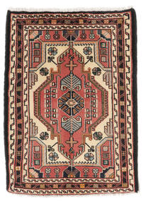  Hamadan Rug 64X88 Persian Wool Black/Brown Small Carpetvista
