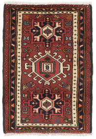  Persian Hamadan Rug 70X101 Black/Dark Red Carpetvista