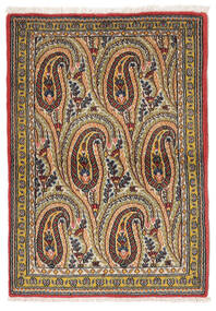  65X96 Floral Small Kerman Rug Wool, Carpetvista
