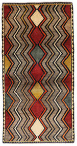  Qashqai Rug 103X201 Persian Wool Black/Brown Small Carpetvista