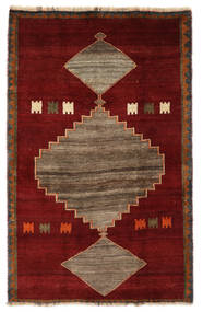 Shiraz Rug Rug 108X167 Black/Brown Wool, Persia/Iran Carpetvista