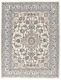 152X200 絨毯 ナイン オリエンタル ベージュ/ダークグレー (ウール, ペルシャ/イラン) Carpetvista