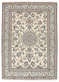 Nain Rug Rug 147X204 Beige/Brown Wool, Persia/Iran Carpetvista
