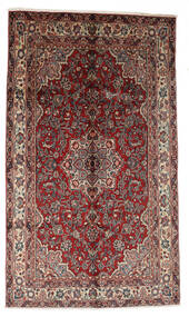 Asadabad Rug 152X256 Dark Red/Black Wool, Persia/Iran Carpetvista