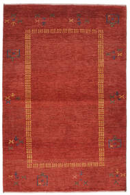 101X155 Tappeto Gabbeh Persia Fine Moderno Rosso Scuro (Lana, Persia/Iran) Carpetvista