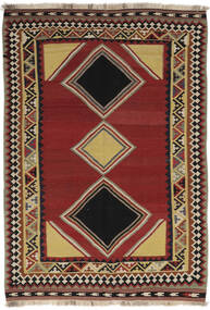  Kilim Vintage Rug 155X228 Vintage Persian Wool Dark Red/Black Small Carpetvista