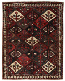 Tapete Persa Bakhtiari 173X215 Preto/Vermelho Escuro (Lã, Pérsia/Irão)