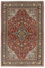  Orientalisk Sarough Matta 135X201 Brun/Svart Ull, Persien/Iran Carpetvista