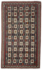 Persian Kilim Vintage Rug 168X278 Black/Dark Red Carpetvista