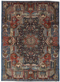  Oriental Kashmar Rug 290X397 Black/Brown Large Wool, Persia/Iran Carpetvista