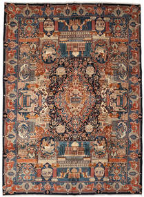  Kashmar Rug 297X395 Persian Wool Brown/Black Large Carpetvista