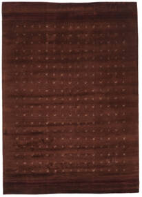 246X340 絨毯 ギャッベ Loribaft モダン ブラック (ウール, インド) Carpetvista