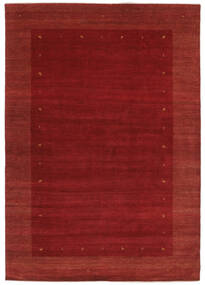 240X343 Gabbeh Loribaft Rug Modern Dark Red (Wool, India) Carpetvista