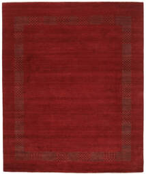  Gabbeh Loribaft Rug 249X300 Wool Dark Red/Black Large Carpetvista