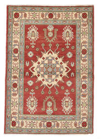 Tapete Kazak Fine 107X155 Vermelho Escuro/Castanho (Lã, Afeganistão)