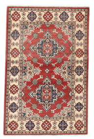 Kazak Fine Rug 98X153 Brown/Dark Red Wool, Afghanistan Carpetvista