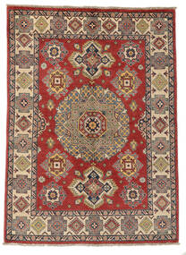  145X205 Medaillon Klein Kazak Fine Teppich Wolle, Carpetvista