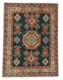  Kazak Fine Rug 149X201 Wool Black/Dark Red Small Carpetvista