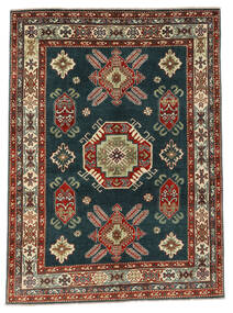  Kazak Fine Rug 151X203 Wool Black/Dark Red Small Carpetvista
