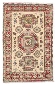 101X161 Kazak Fine Rug Oriental Brown/Beige (Wool, Afghanistan) Carpetvista