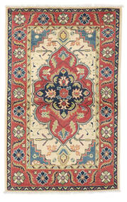  93X151 Kazak Fine Vloerkleed Zwart/Donkerrood Afghanistan Carpetvista