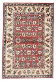  Oriental Kazak Fine Rug 103X154 Brown/Dark Red Wool, Afghanistan Carpetvista
