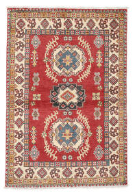 102X150 Kazak Fine Rug Oriental Dark Red/Brown (Wool, Afghanistan) Carpetvista
