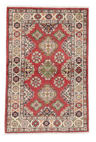 Kazak Fine Rug 98X149 Brown/Dark Red Wool, Afghanistan Carpetvista