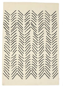 200X300 Scandic Lines Teppich Gelb/Schwarz Indien Carpetvista
