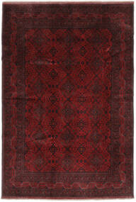  Afghan Khal Mohammadi Covor 200X298 Negru/Dark Red Carpetvista