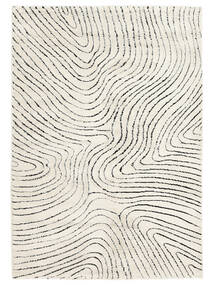  140X200 Chaima Cream White/Black Small Rug