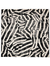  240X240 Large Nalori Rug - Black/Beige