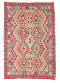  127X186 Small Kilim Afghan Old Style Rug Wool, Carpetvista