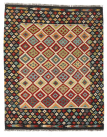  154X190 Small Kilim Afghan Old Style Rug Wool, Carpetvista