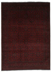  Oriental Afghan Khal Mohammadi Rug 173X234 Black Wool, Afghanistan Carpetvista