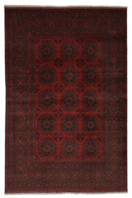 201X293 絨毯 オリエンタル アフガン Khal Mohammadi ブラック (ウール, アフガニスタン) Carpetvista