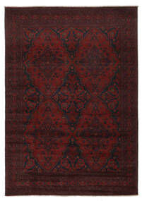 絨毯 オリエンタル アフガン Khal Mohammadi 205X292 ブラック (ウール, アフガニスタン)