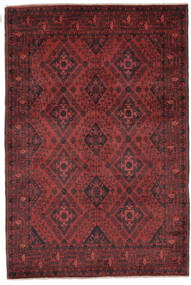  129X192 Afghan Khal Mohammadi Teppe Mørk Rød/Svart Afghanistan Carpetvista