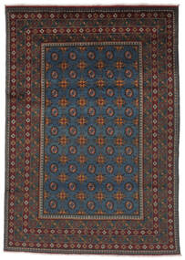  163X230 Medallion Afghan Fine Rug Wool, Carpetvista