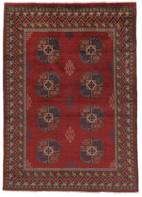  166X233 Medallion Afghan Fine Rug Wool, Carpetvista