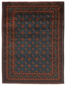  Afghan Fine Rug 152X200 Wool Black/Brown Small Carpetvista